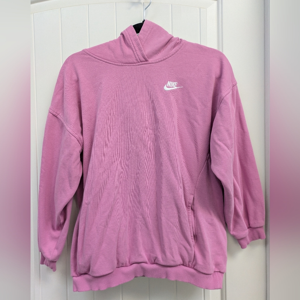 Nike Pink Relaxed Hoodie